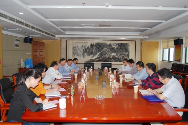 省公司接待湖南省轻工迪威国际集团有限公司考察组一行