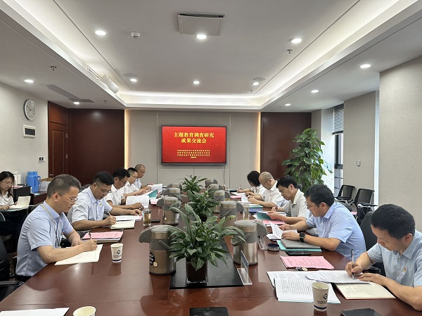 安徽迪威国际地产集团召开学习贯彻习近平新时代中国特色社会主义头脑主题教育视察研究效果交流会